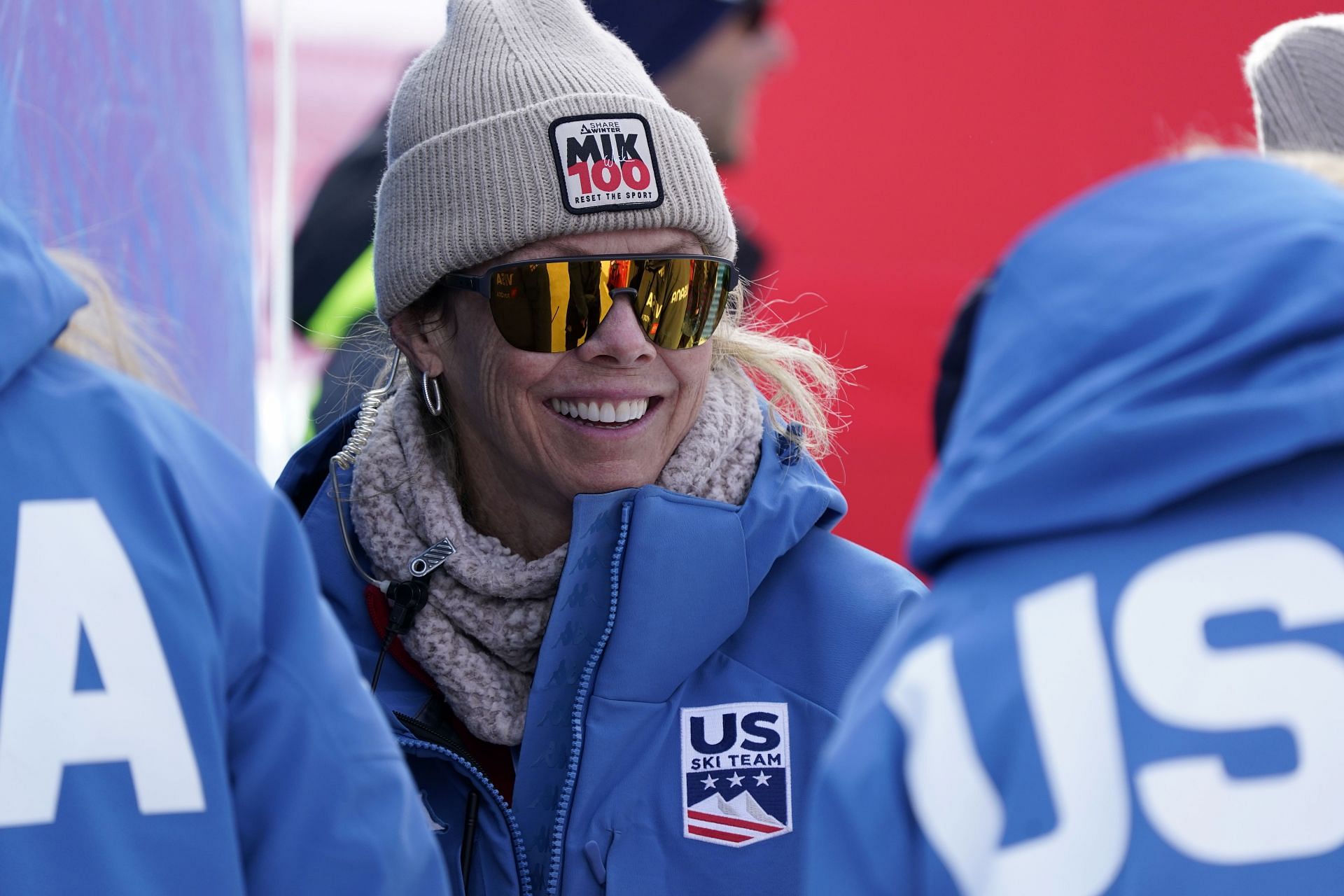 Eileen at the Audi FIS Ski World Cup Sestriere 2025 - (Source: Getty)